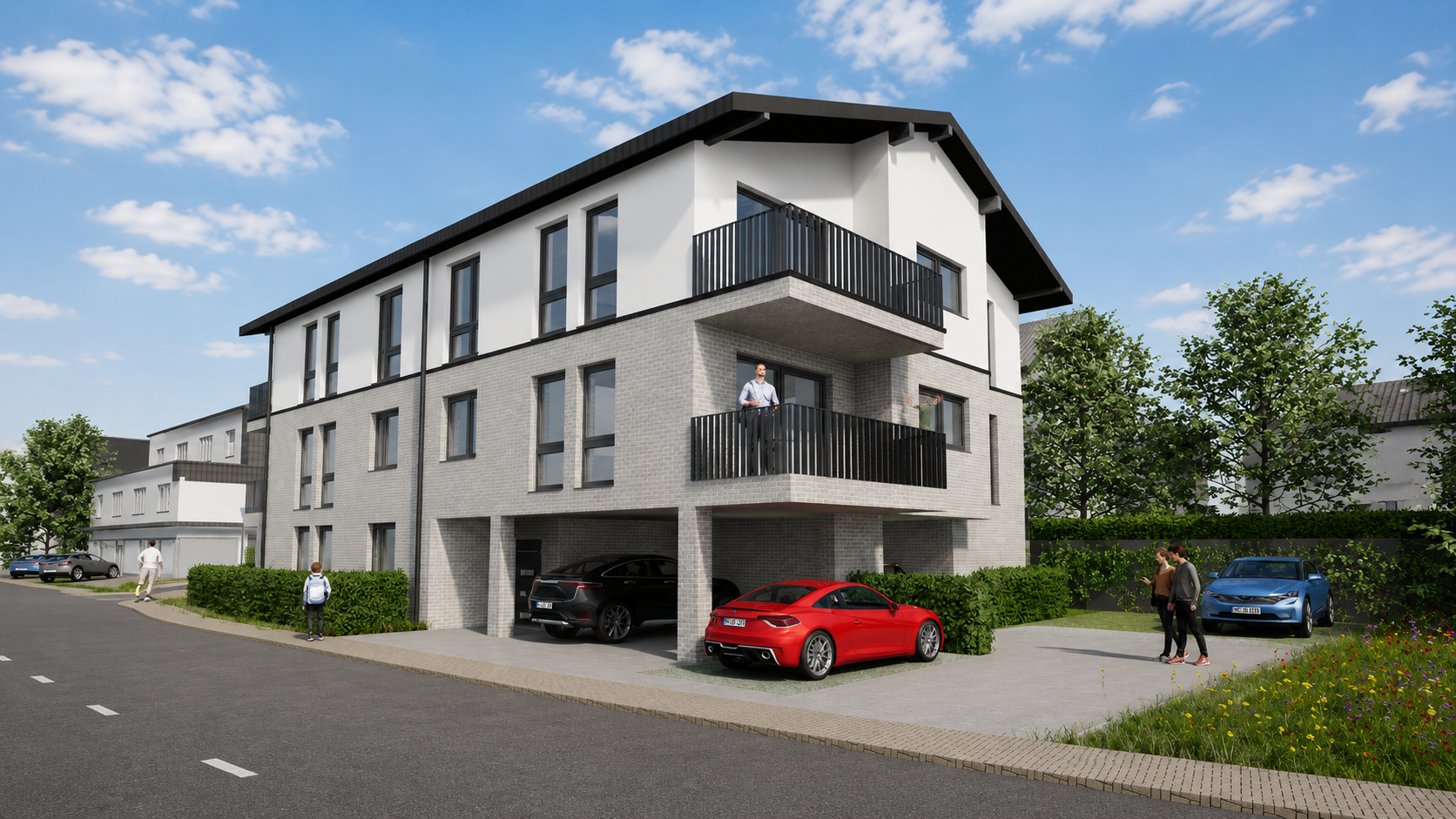 Wohnhaus Meschede in Meschede – Ansicht von der Ostseite